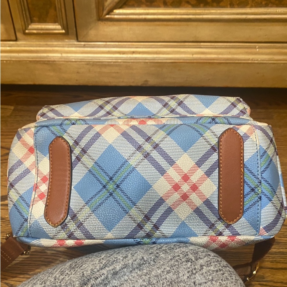 E-Land American Classics Backpack Blue And Pink View 6